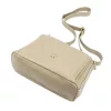 Luka 26-008 DOLLARO FL taupe női bőr válltáska, oldaltáska 28 x 20 x 10 cm