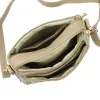 Luka 26-008 DOLLARO FL taupe női bőr válltáska, oldaltáska 28 x 20 x 10 cm