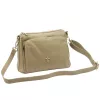 Luka 26-008 DOLLARO FL taupe női bőr válltáska, oldaltáska 28 x 20 x 10 cm
