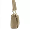 Luka 26-008 DOLLARO FL taupe női bőr válltáska, oldaltáska 28 x 20 x 10 cm