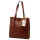 Luka 25-041 DOLLARO barna női bőr válltáska 32 x 34 x 11 cm
