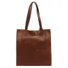 Luka 25-041 DOLLARO barna női bőr válltáska 32 x 34 x 11 cm