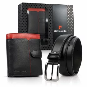 Pierre Cardin ZP-002 férfi marhabőr ajándék szett