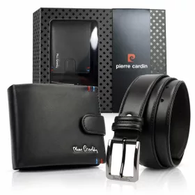 Pierre Cardin ZP-004 férfi marhabőr ajándék szett