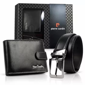 Pierre Cardin ZP-005 férfi marhabőr ajándék szett
