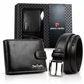 Pierre Cardin ZP-006 férfi marhabőr ajándék szett