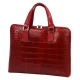 Camilla PREMIUM 10.777 CROCO piros női marhabőr aktatáska 40 x 31 x 6 cm