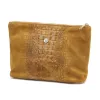 Gregorio COSMETICS-004 CROCO barna marhabőr kozmetikai táska 29 x 19 x 10 cm