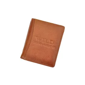    Wild Things Only 5505 čierna pánska kožená peňaženka 8 x 10,5 x 2 cm