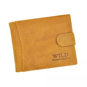    Wild Things Only 5503 hnedá pánska kožená peňaženka 12 x 9,5 x 2,5 cm