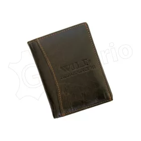    Wild Things Only 5500/5352 hnedá pánska kožená peňaženka 9,2 x 12,5 x 2,3 cm