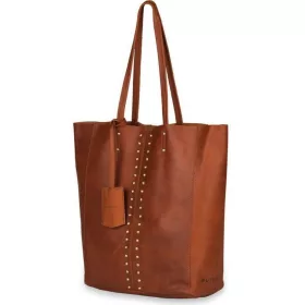  Burkely Vintage Lisa dámsky kožený koňak shopper