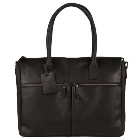    Burkely Vintage Valerie hnedá kožená taška na notebook 15"