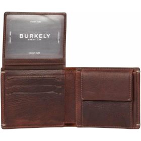  Burkely Antique Avery hnedá kožená peňaženka