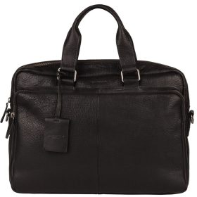    Starožitná kožená taška na notebook Burkely Avery, 15,6"