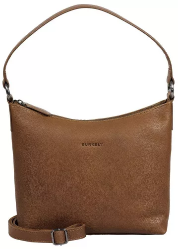  BURKELY PARISIAN PAIGE koňakovo hnedá dámska kožená taška cez rameno 31 x 25 cm