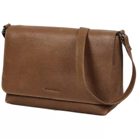    BURKELY PARISIAN PAIGE koňakovo hnedá dámska kožená taška cez rameno 31 x 25 cm