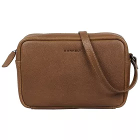    BURKELY PARISIAN PAIGE koňakovo hnedá dámska kožená taška cez rameno 31 x 25 cm