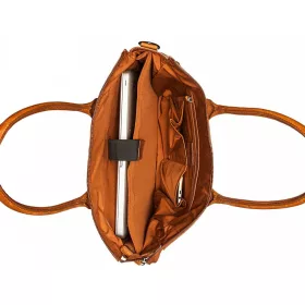    Burkely Antique Avery Brown dámska kožená taška na notebook cez rameno 15,6"