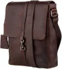  Čierna kožená bočná kabelka Burkely Antik Avery, crossbody