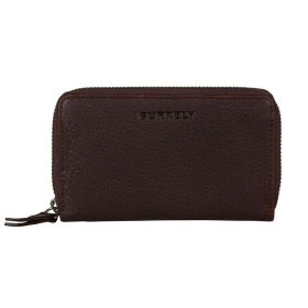    Burkely Antik Avery tmavohnedá dámska kožená peňaženka s RFID ochranou
