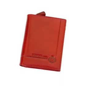    Coveri P100 149 bordová dámska kožená peňaženka 9,5 x 12,5 x 2,5 cm