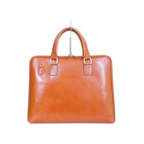    Dámska kožená aktovka Camilla 777G oranžová 37 x 29 x 5 cm