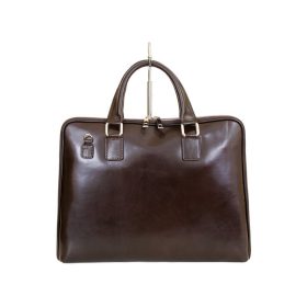  Dámska kožená aktovka Camilla 777G hnedá 37 x 29 x 5 cm