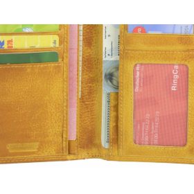    Dámska kožená peňaženka Greenburry Feng Shui harmony, žltá