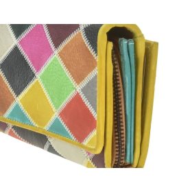    Dámska kožená peňaženka Greenburry Feng Shui harmony, žltá