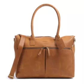    Burkely Vintage Valerie čierna kožená taška na notebook 15"