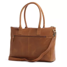    Burkely Vintage Valerie čierna kožená taška na notebook 15"