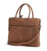  Burkely Vintage Jack tmavohnedá kožená taška na notebook bočná taška 13,3"