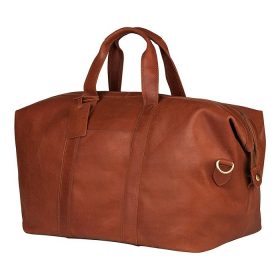    Kožená cestovná taška Burkely Vintage Sem Weekender koňakovo hnedá