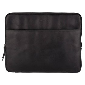   Burkely Josh Vintage čierna kožená taška na notebook 15,6"