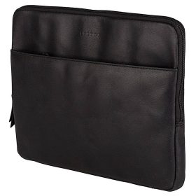    Burkely Josh Vintage čierna kožená taška na notebook 15,6"