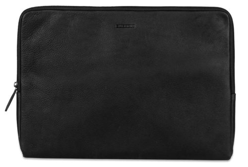  Burkely Josh Vintage čierna kožená taška na notebook 15,6"