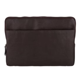    Burkely Josh Vintage čierna kožená taška na notebook 15,6"