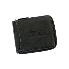    Wild Things Only 5267 čierna pánska kožená peňaženka 10 x 12 x 2,5 cm