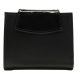  Ága Hengl Andi čierna dámska malá kožená peňaženka 11 × 9 cm