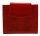  Ága Hengl Andi červená dámska malá kožená peňaženka 11 × 9 cm