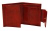  Ága Hengl Andi červená dámska malá kožená peňaženka 11 × 9 cm