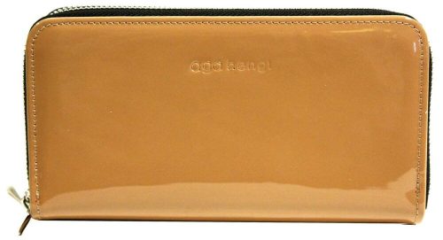  Kožená dvojitá hnedá dámska peňaženka Ága Hengl Bianka