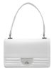  Kožená kabelka Ága Hengl Candy biela, taška cez rameno 26 x 16 x 8,5 cm.