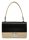  Ága Hengl Candy čierna púdrová kožená kabelka, taška cez rameno 26 x 16 x 8,5 cm.