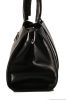  Ága Hengl Csikorka čierny lak dámska kožená taška cez rameno 30,5 x 21 cm.