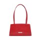  Ága Hengl "London S" červená dámska lakovaná kabelka, taška cez rameno 31 x 17 x 8 cm.