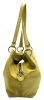  Ága Hengl Poinsettia hnedá dámska kožená taška cez rameno 32 x 28 cm