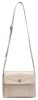  Ága Hengl Romi béžová dámska kožená kabelka cez rameno 24 × 17 cm