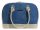  Ága Hengl Szálya modrá dámska kožená taška cez rameno, kabelka 32 x 25 cm